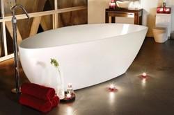 модели цельнолитых отдельностоящих ванн