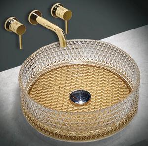 Стеклянные умывальники