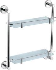 Полочка двойная стеклянная -COA0802