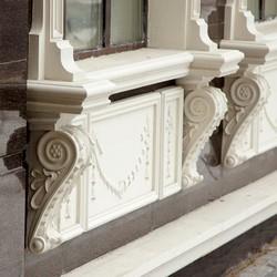 Примеры реализованных объектов из декаративной лепнины