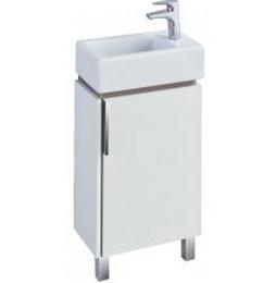 Тумба для умывальника Акватон Бэлла 46 напольная, белый, джарра