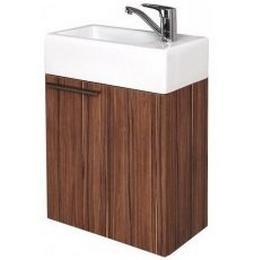 Тумба для умывальника Акватон Эклипс 46, подвесная, эбони темный