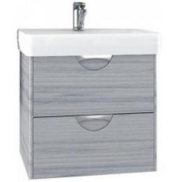 Тумба для умывальника Акватон Сильва 50, подвесная, дуб фьорд
