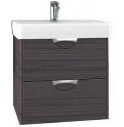 Тумба для умывальника Акватон Сильва 50, подвесная, дуб макиато