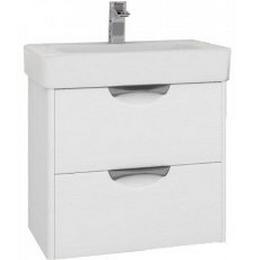 Тумба для умывальника Акватон Сильва 60, подвесная, дуб полярный