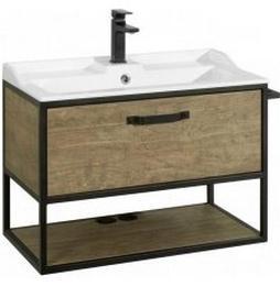 Тумба для умывальника Акватон Лофт Фабрик 80, Дуб Кантр