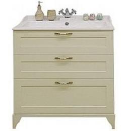 Тумба для умывальника Акватон Леон 65 Н, бежевый дуб