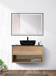 Тумба подвесная под столешницу BelBagno KRAFT-800-1C-SO-RNN