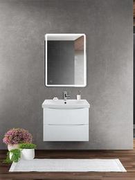 Тумба подвесная с раковиной BelBagno MARINO-CER-700-2C-SO-BL-P