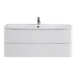 Мебель для ванной комнаты подвесная BelBagno ACQUA-1200-2C-SO-BL 120 см Bianco Lucido 