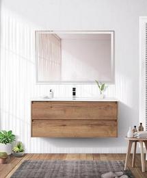 Тумба подвесная с раковиной BelBagno KRAFT-1200-2C-SO-RT