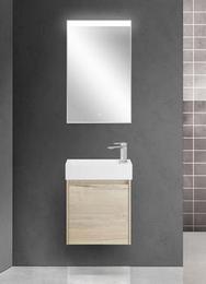 Тумба подвесная левосторонняя под раковину BelBagno KRAFT MINI-500/260-1A-SO-RGB-L