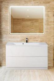 Тумба напольная с раковиной BelBagno MARINO-1000-2C-PIA-BL-P