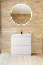 Тумба напольная с раковиной BelBagno MARINO-700-2C-PIA-BL-P