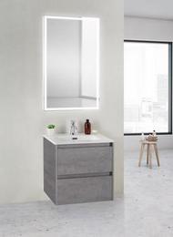 Тумба подвесная с раковиной BelBagno KRAFT 39-500/390-2C-SO-CG