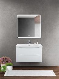 Тумба подвесная с раковиной BelBagno MARINO-CER-900-2C-SO-BL-P