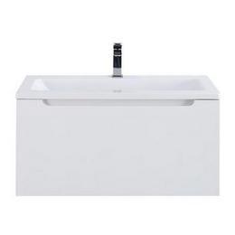 Тумба подвесная с раковиной из литьевого мрамора BelBagno ETNA-M 38-800 Bianco Lucido