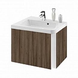 Шкафчик под угловой умывальник Ravak SD 650 10° 65x54x50 L, орех