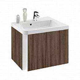 Шкафчик под угловой умывальник Ravak SD 650 10° 65x54x50 R, орех