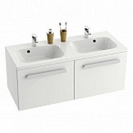 Тумба под умывальник Ravak Chrome 120x49x47, белый/белый