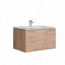 Тумба под умывальник Roca LAGO 80, светлый дуб, 7857296444