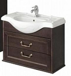 Тумба для раковины Roca America Evolution W 105см ZRU9302962, дуб тёмный