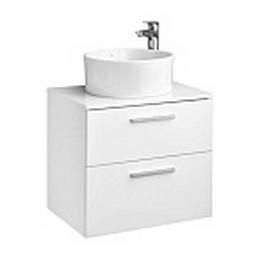 Тумба под умывальник Roca Victoria 60 см, белый глянец, A857468806