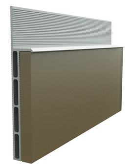 Скрытый плинтус из пластика