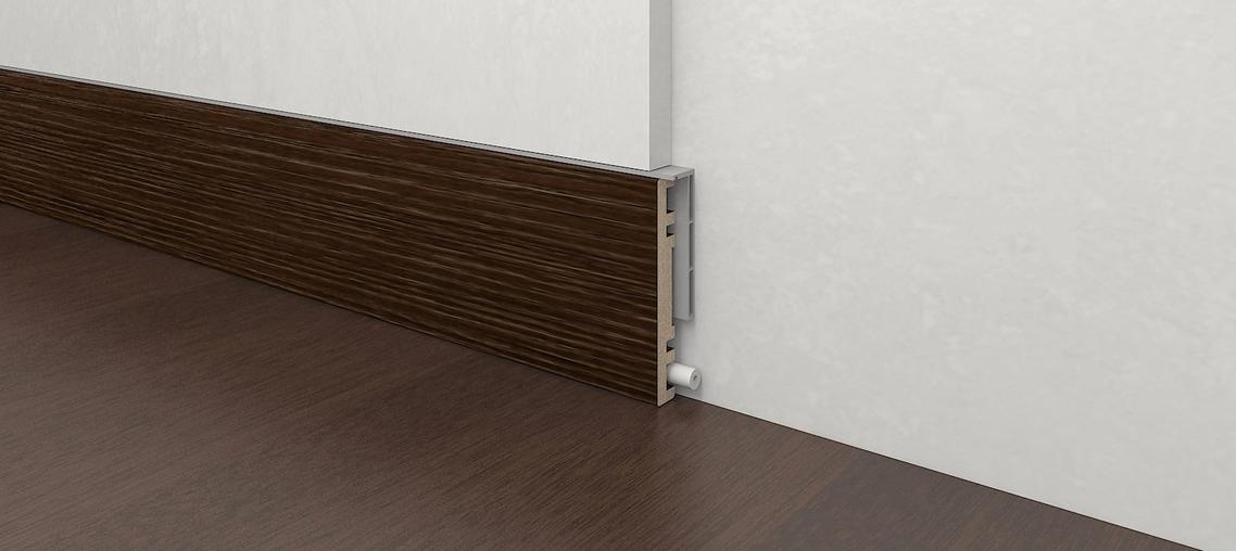 Плинтус скрытого монтажа