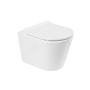 Унитаз безободковый подвесной BelBagno FLAY-R BB053CHR