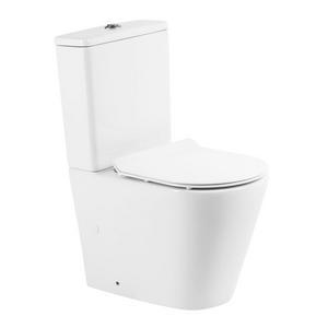Унитаз-компакт безободковый BelBagno FLAY-R BB2149CPR + BB2149T