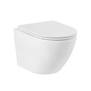 Унитаз подвесной безободковый BelBagno SFERA-R BB046CHR