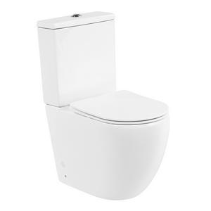 Унитаз-компакт безободковый BelBagno AMANDA BB051CPR+BB051T