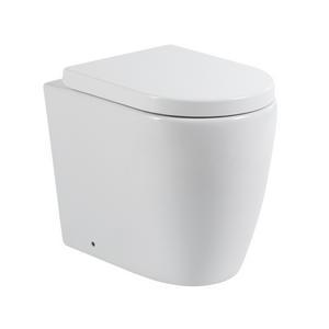 Унитаз безободковый приставной BelBagno MARINO BB105CBR