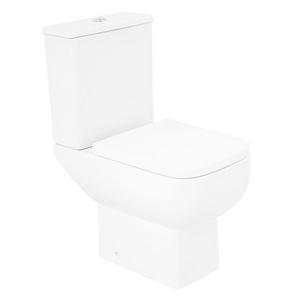 Унитаз-компакт безободковый с крышкой-сиденьем BelBagno AURORA BB8604CPR/SC+BB8604T