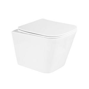 Унитаз подвесной безободковый BelBagno DUE BB3103CHR/SC
