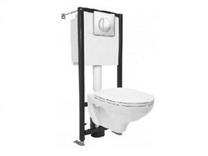 Унитаз подвесной Delfi + инсталляция Black с