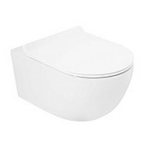 Унитаз подвесной безободковый с сиденьем CEZARES MOLVENO+CZR-2011-