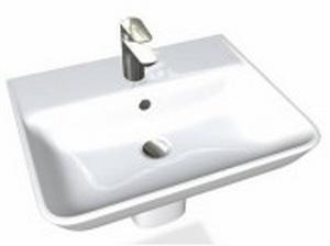 Раковина 55 см Jacob Delafon Struktura EGE111-Z-00