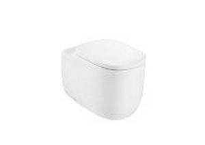 Приставной унитаз Beyond 38х58 см, безободковый