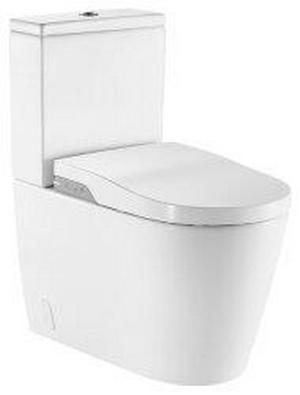 Электронный унитаз-компакт Inspira In-Wash 39х68 см, универсальный выпуск, нижняя подводка, функция биде