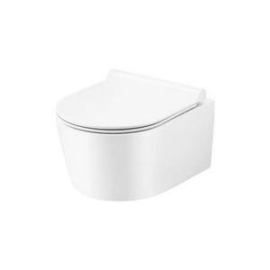 Унитаз подвесной UPTREND Corona Rimless с сиденьем микролифт