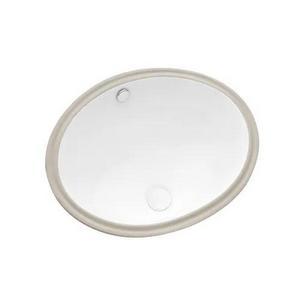 Врезной умывальник UPTREND Coma глянцевый белый