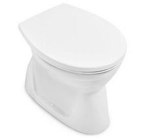 O.novo Унитаз с открытым смывным краем с горизонтальным смывом (с полкой) 365 x 530 mm