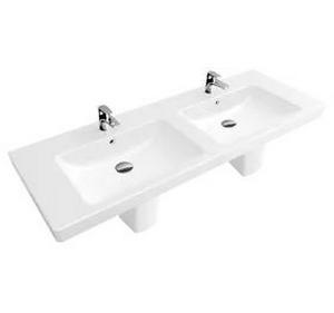 Subway 2.0 Двойная раковина для установки на тумбу 1300 x 470 mm