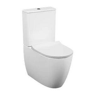 Напольный унитаз Vitra Sento Rim-ex back to wall, сиденье тонкое микролифт