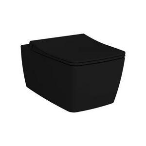 Унитаз подвесной Vitra Metropole безободковый, черный мат.