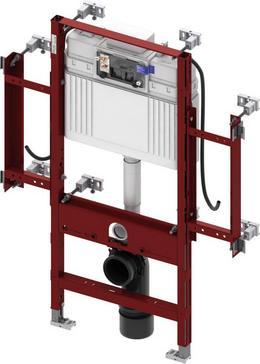 9300009 Застенный модуль инсталляция TECEprofil для людей с ограниченной подвижностью, смывным бачком Uni, высота 1120 мм