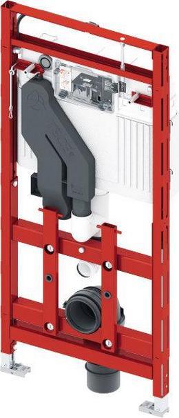 9600400 Застенный модуль инсталляция TECElux 400 с регулировкой высоты и системой очистки воздуха, высота установки 1120 мм