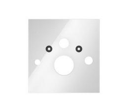 9650101 Стеклянная панель TECElux для установки унитазов-биде (Toto, Geberit), нижняя, стекло белое